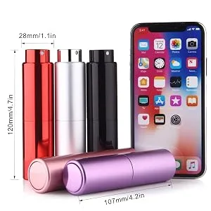Faireach Perfume Atomiser Refillable 20ML Travel Aftershave Dispenser Spray Bottle Empty Leak Proof D-1pcs 1 St ck (1er Pack) - product information 3