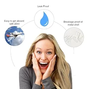 Faireach Perfume Atomiser Refillable 20ML Travel Aftershave Dispenser Spray Bottle Empty Leak Proof D-1pcs 1 St ck (1er Pack) - product information 5