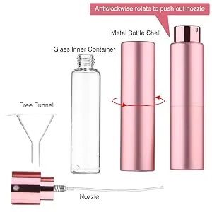 Faireach Perfume Atomiser Refillable 20ML Travel Aftershave Dispenser Spray Bottle Empty Leak Proof D-1pcs 1 St ck (1er Pack) - product information 6