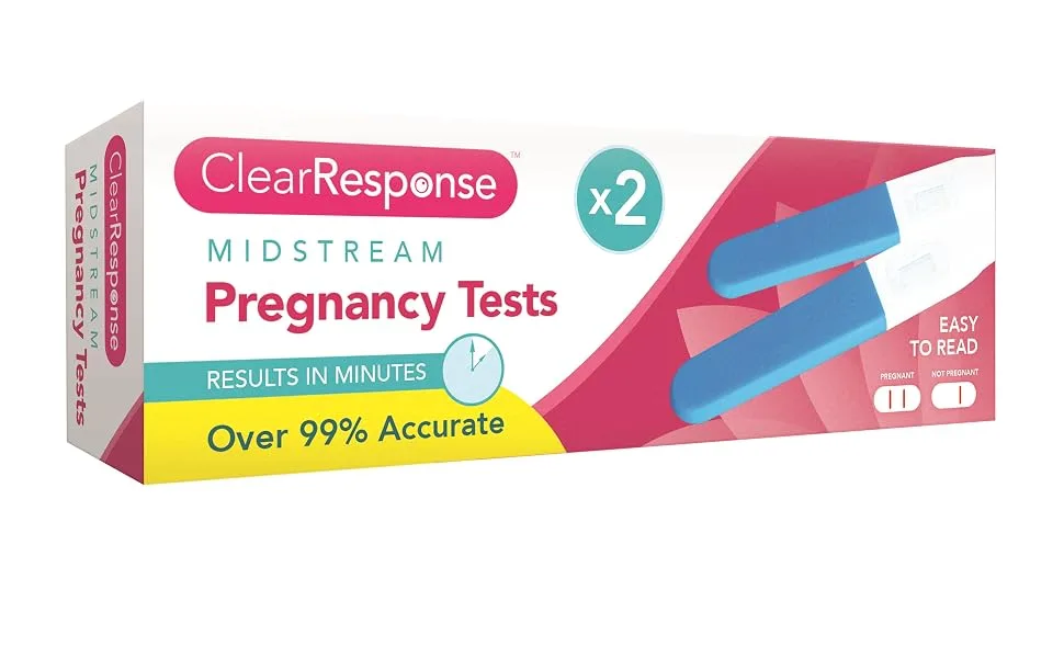 FERRIS | Pack of 2 Pregnancy Tests Early Response Home Testing Kit Early Family Planning Quick Result & Easy Detection | Over 99% Accuracy - Discreet Packaging 2pk Pregnancy Tests - product information 2