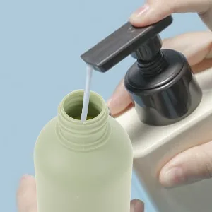 minkissy 3pcs Flip Cap Shampoo Bottles Empty Sub Package Squeeze Bottles Shower Gel Bottle Refillable Containers for Shampoo Lotions Cream Wash Conditioner Green 12.8x5.8cm - shampoo bottles empty