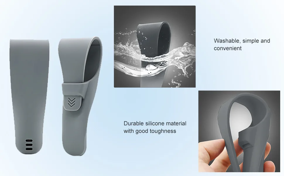Travel Case for Razor 2 Pieces Razor Case Beard Trimmer Razor Storage Bag Silicone Protective Case Shaver Protective Case for Men for Storage - travel case for razors