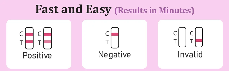 StickCare Pregnancy Test Fast Response Early Detection HCG Pregnancy Midstream Home Test Kit 2 Count (Pack of 1) - Double-Check & Date Visual Stick Results Days 99% Accurate Triple Check 3 Strips Reliable Urine Cups