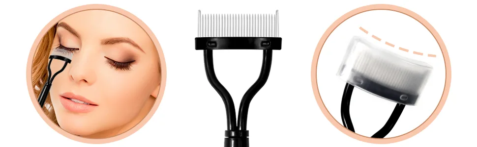 Sularpek 3 Pcs Eyelash Brush Eyebrow Brush Eyelash Comb Eyelash Separator Tool False Eyelash Grooming Brushes Apply to Spoolie for Brows or Lashes Makeup Grooming Tool - product information 5
