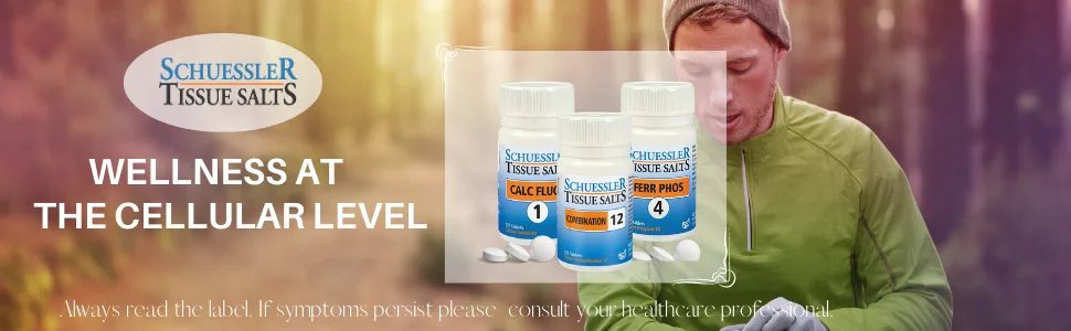 Schuessler Combination H Tissue Salt Tablets - Pack of 125 - Schuessler Tissue Salts - Wellness At the Cellular Level
