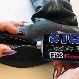 Stormsure Black Boot Shoe & Wader Repair Kit: Ideal School Shoe Fix Solution - Durable & Flexible - Stormsure Black