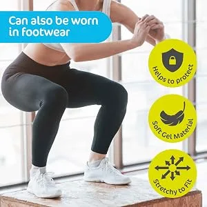Protectoe Big Toe Protector Non-Perforated Extra Strong Design - Pack of 10 - Can also be worn in footwear