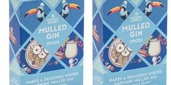 Natural & Noble | Gourmet Mulling Spices for Gin | 2 Packs - mulling
