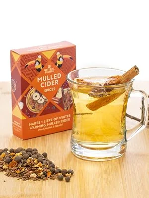 Natural & Noble | Gourmet Mulling Spices for Gin | 2 Packs - mulling cider