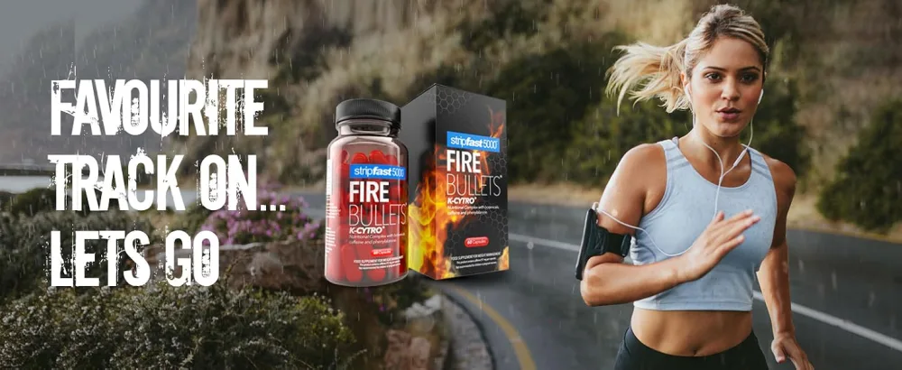 Fire Bullets with K-CYTRO for Women and Men 60 count (Pack of 1) - fire bullets
