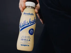 Barebells Protein Shakes | Post Workout Milkshake Drinks | High Protein Low Carb Shakes | No Added Sugar Gluten Free Lactose-Free Protein Shake | 24g Protein | RTD | 8x330ml | Raspberry Flavour - Barebells Milkshake Protein Shake protein shaker RTD after workout snacks vanilla protein enriched