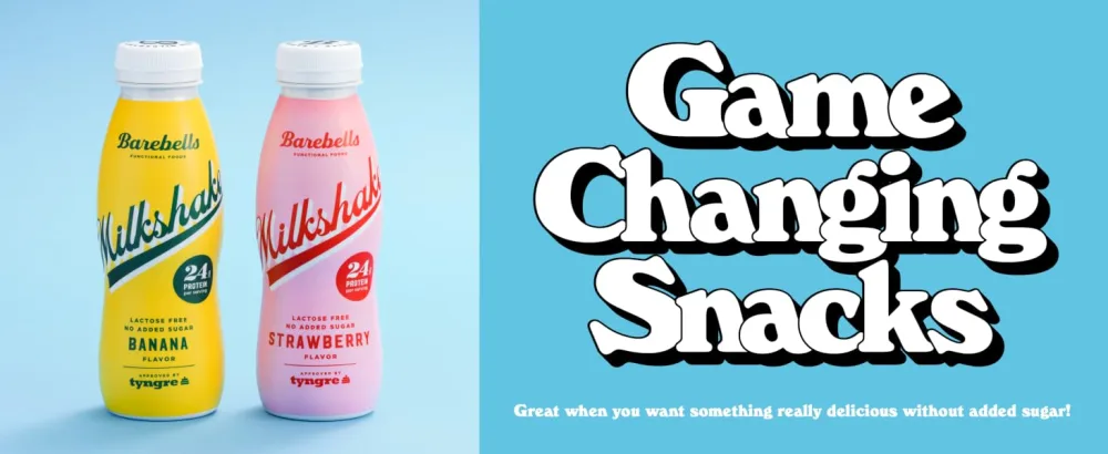 Barebells Protein Shakes | Post Workout Milkshake Drinks | High Protein Low Carb Shakes | No Added Sugar Gluten Free Lactose-Free Protein Shake | 24g Protein | RTD | 8x330ml | Raspberry Flavour - Barebells no added sugar sugar free protein whey casein pre-workout shake after workout shake gainer
