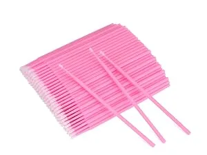 G2PLUS 300 PCS Disposable Lip Gloss Applicators - Crystal Black Lipstick Concealer Brushes - Lip Gloss Applicator Wands Perfect for Lips Eyes and Makeup Application 300PCS Crystal Black - Micro Applicators Brushes