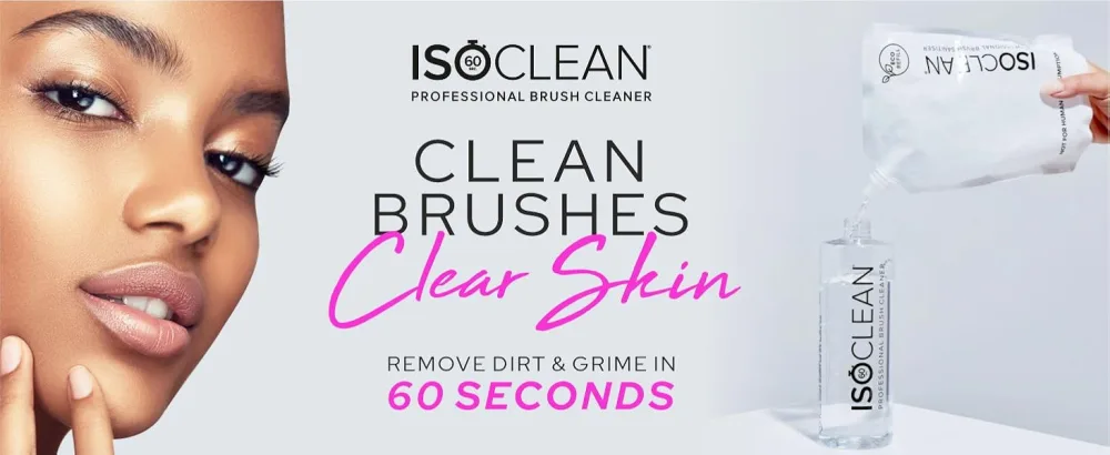 ISOCLEAN Makeup Brush Cleaner Liquid Eco-Friendly Refill Solution (165ml) 165 ml (Pack of 1) - ISOCLEAN Makeup Brush Cleaner Liquid