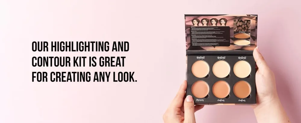 W7 Lift & Sculpt Cream Contour Kit - Concealing Highlighting & Contouring Makeup Palette - Step-by-Step Instructions Included - 2 Pack 18 g (Pack of 2) - product information 3