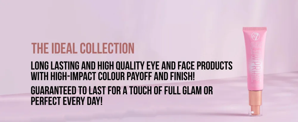 W7 Ultimate Glow Prime Set - 4Pcs Bundle - Dewy & Radiant Makeup Products For Bright Flawless Skin! Bundle (Pack of 4) - product information 6