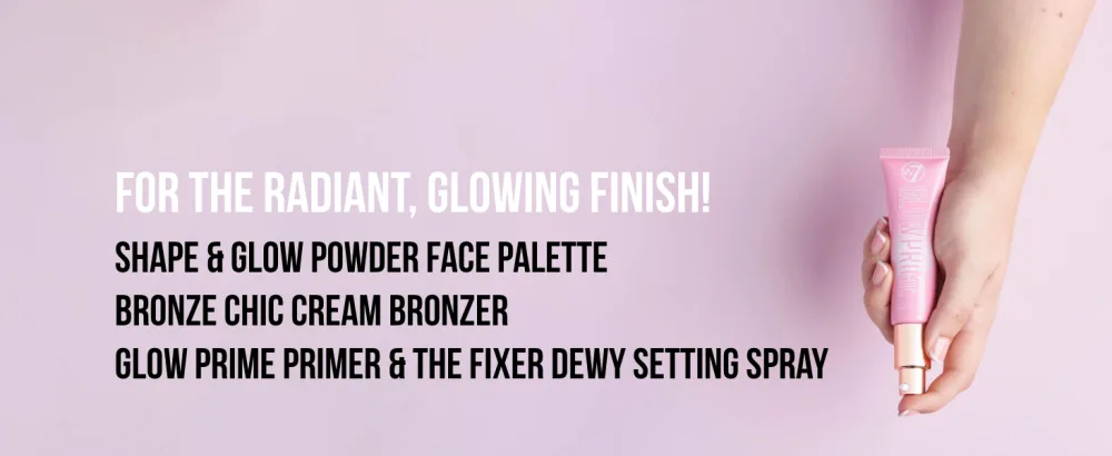 W7 The Fixer Glow Set - Dewy Finish - 4Pcs - Bronze Contour & Secure Bundle (Pack of 4) Dewy - product information 5