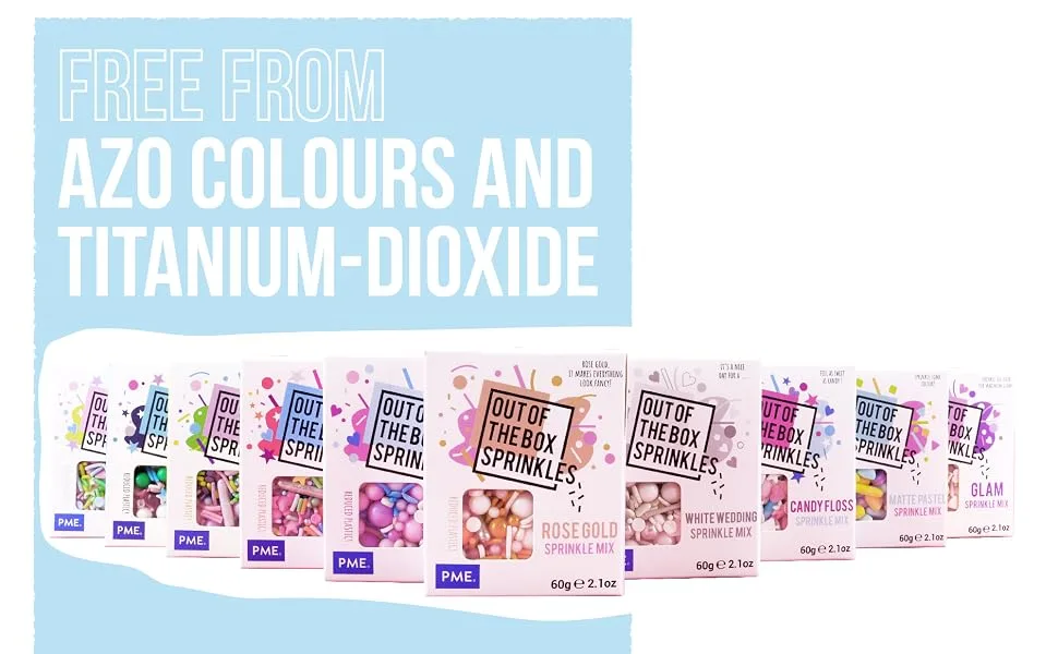 PME Out the Box Sprinkle Mix Mermaid Mermaid 60g - OTB - 04