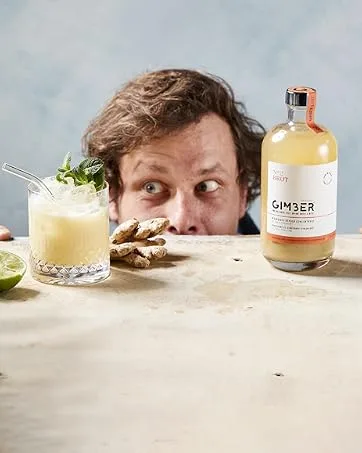 Gimber Organic Alcohol-Free Ginger Concentrate 200 ml - Gimber