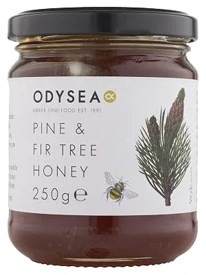Odysea Pine and Fir Tree Raw Honey 250g - honey