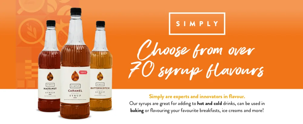 Simply Lime Syrup 1 Litre - Simply Flavoured Syrups for Coffee, Cold Drinks, Hot Chocolate, Frappe