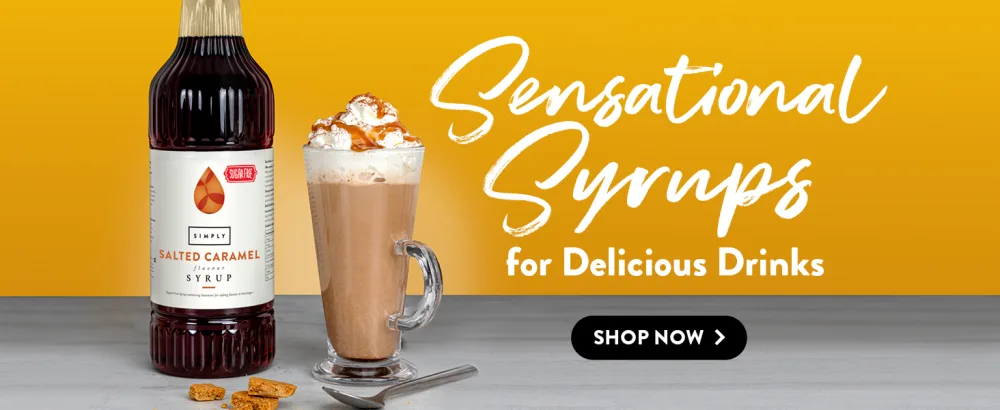 Simply Lime Syrup 1 Litre - Simply Flavoured Syrups for Coffee, Cold Drinks, Hot Chocolate, Frappe