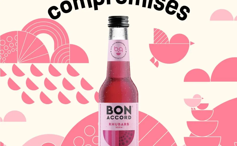 Bon Accord Rhubarb Soda (275 ml) - BASIC