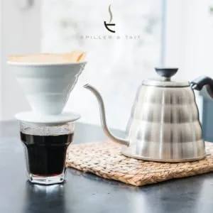 Spiller & Tait Sparkling Water Decaffeinated Coffee Beans 1kg Bag Fairtrade and Fresh Roasted Suitable for All Coffee Machines - chemex filter coffee pour over coffee fresh coffee dreams strong sage fresh coffee masters triple