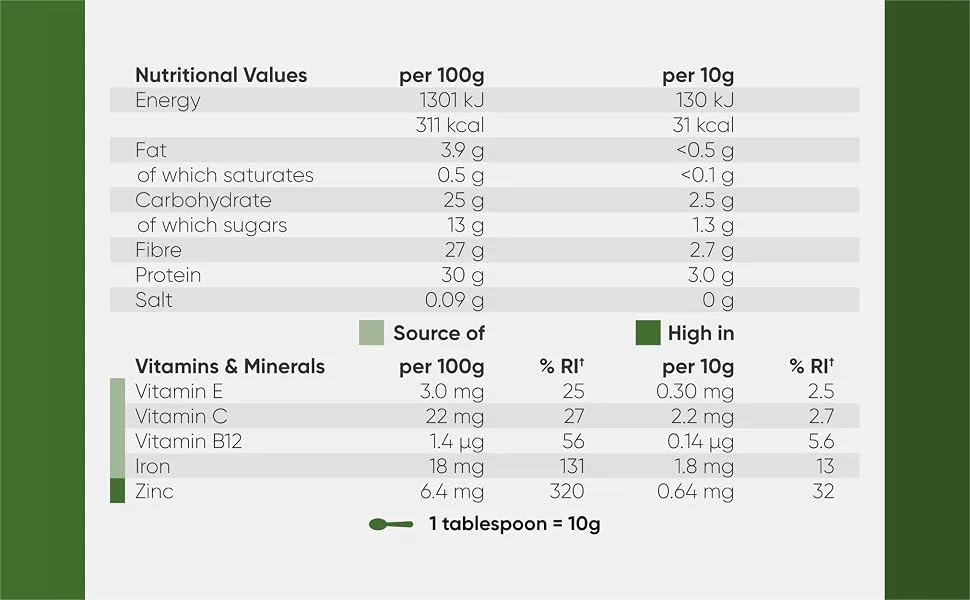 Naturya Organic Green Blend Powder 100 g - Naturya Green Superblend