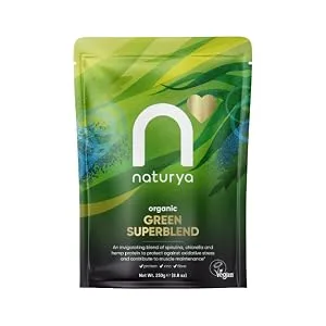 Naturya Organic Green Blend Powder 100 g - Naturya Turmeric Superblend