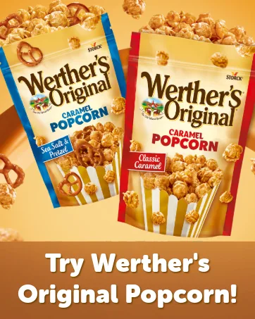 Werther's Original Butter Candies 110g - Popcorn