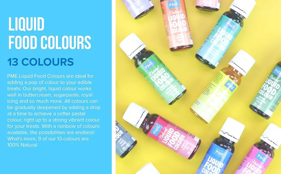 PME Food Colouring - Violet 25 g - natural colour