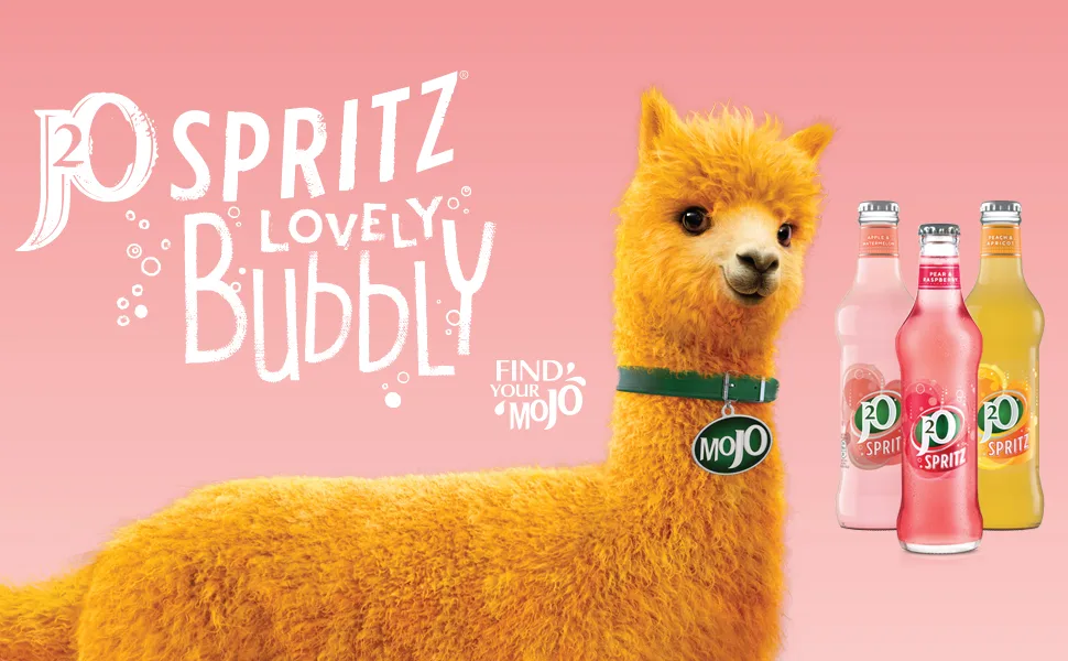 J2O Spritz Sparkling Apple & Watermelon Can 4 x 250ml - J2O Spritz Sparkling