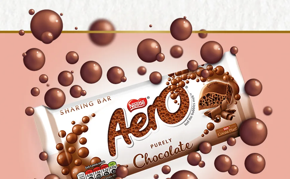 Aero Melts Milk Pouch 92g - Aero