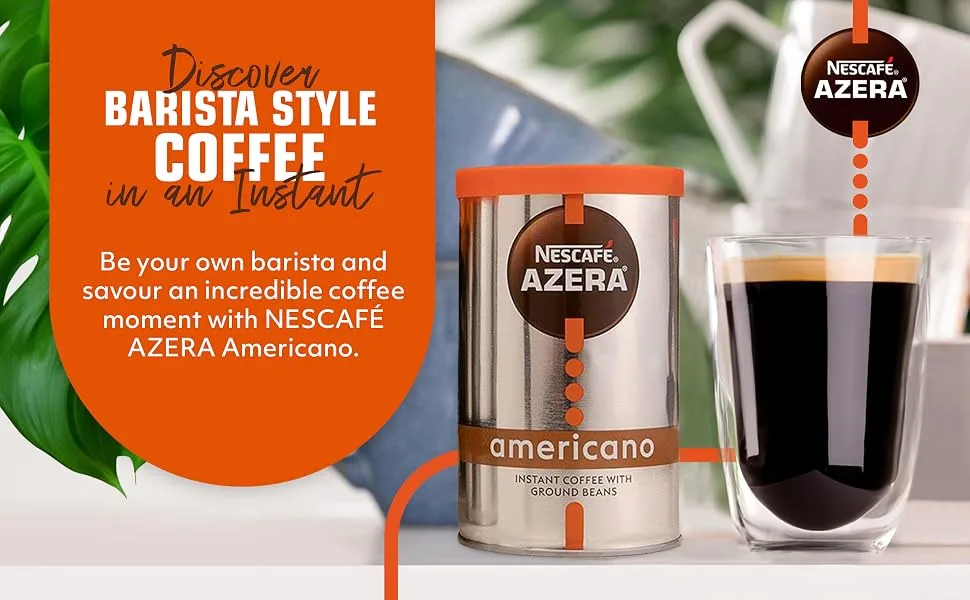 NESCAFE Azera Americano Instant Coffee 90g - azera