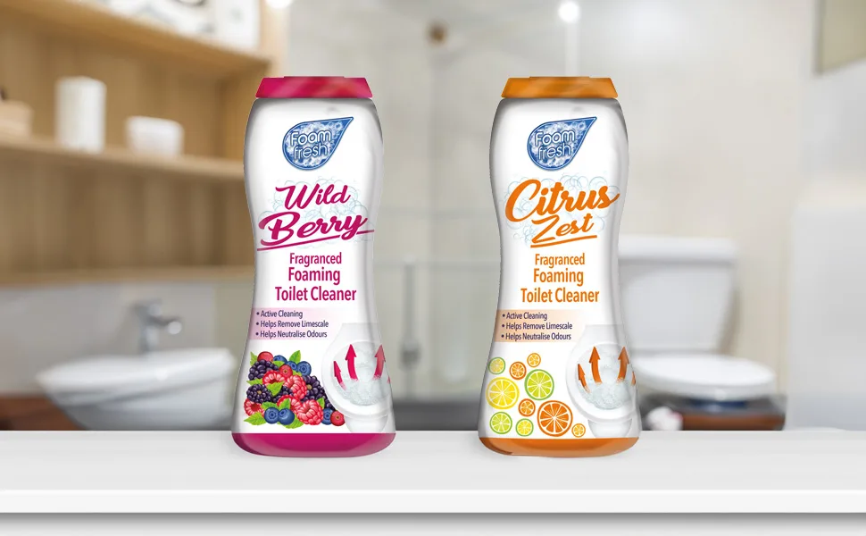 Duzzit Foam Fresh Toilet Cleaner Citrus Zest - group image