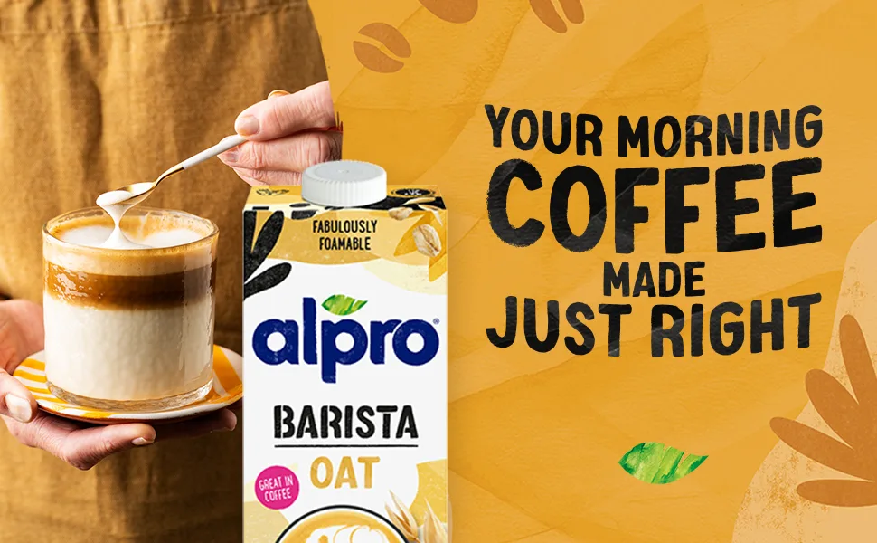 Alpro Barista Oat Plant-Based Chilled Drink Vegan & Dairy Free 750ml - product information 1