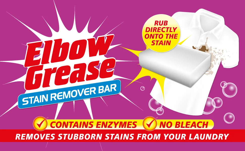 Elbow Grease Stubborn Stain Remover Bar 100 G - EG55 banner