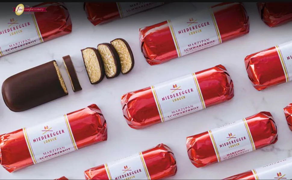 Niederegger - Marzipan Dark Chocolate Orange Bar 110g - Niederegger