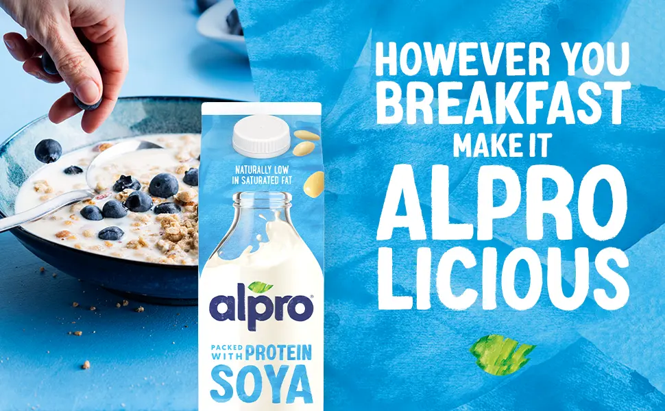 Alpro Soya Plant-Based Chilled Drink Vegan & Dairy Free 1L - product information 1