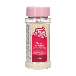 FunCakes Sugar Strands White: Cake Sprinkles Great Taste Perfect for Cake Decorating Cupcake Sprinkles. 80 g. - product information 2
