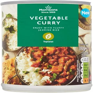 Morrisons Vegetable Curry 392 g x 6 - product information 2