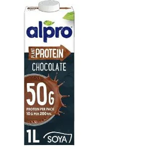 Alpro Chocolate Soya High Protein Plant-Based Long Life Drink Vegan & Dairy Free 1L - product information 2