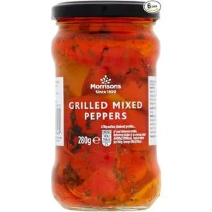 Morrisons Grilled Mixed Peppers 280 g x 6 - product information 2