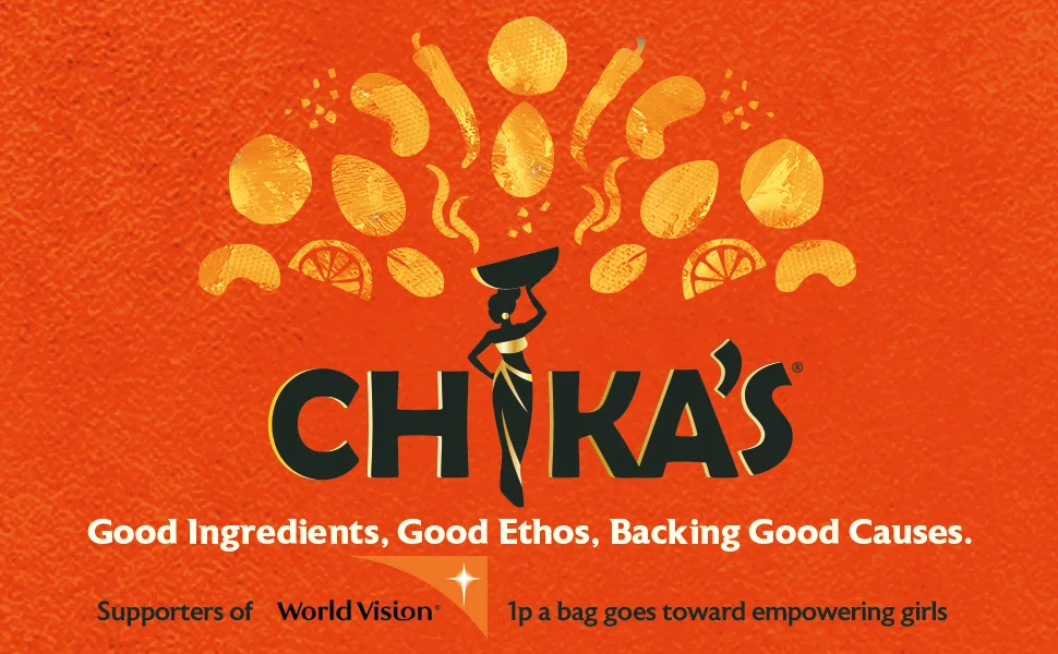 CHIKA'S - Hand Cooked Lightly Salted Plantain Crisps - Healthy & Nutritious Vegan Snack - 12 x 35g - Rice crisps