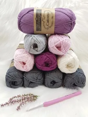 Scheepjes - Scheepjes Catona 518 Marshmallow 10x50g - product information 2