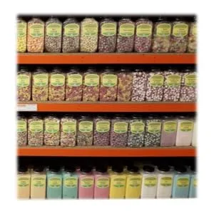 Maxons Mixed Fruit Drops Jar 2.27 Kg - product information 2