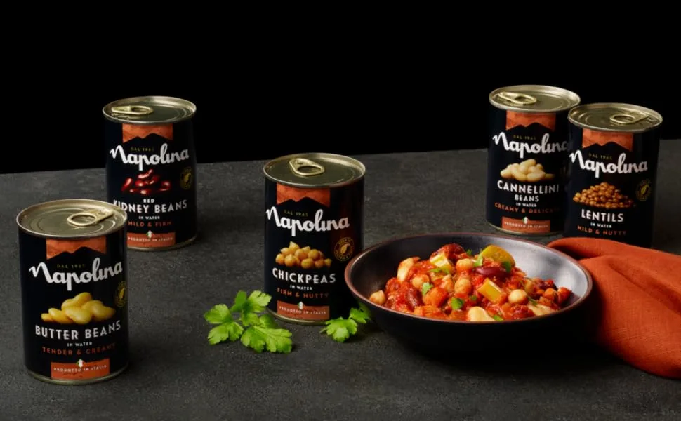 Napolina Five Bean Salad 400g - pulses range shot