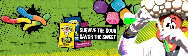 WarHeads Sour Chewy Cubes Assorted Flavours 113g - product information 1