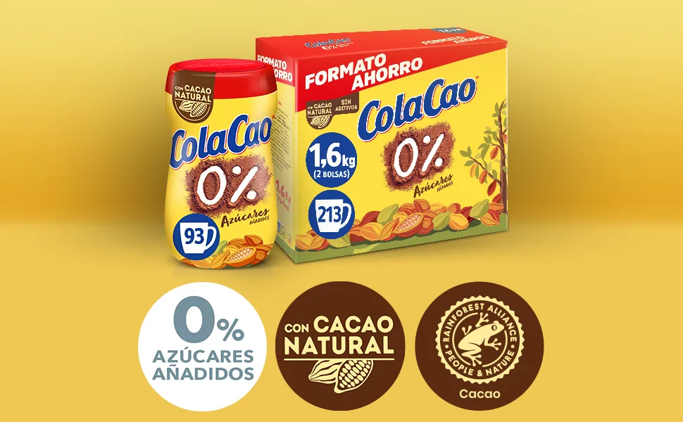 ColaCao - Cocoa powder 0% - Product Photo